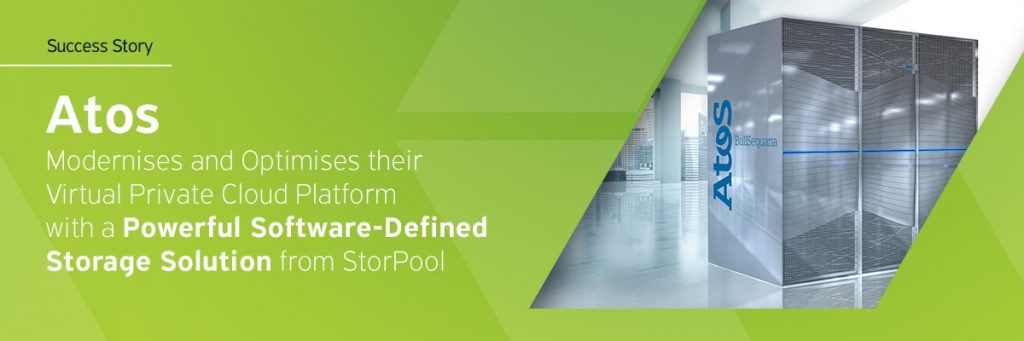 Atos modernizes its cloud platform with StorPool Storage